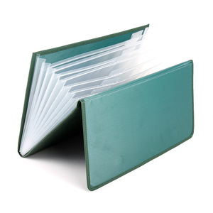 Leather Multi-layer accordion file organizer - Product Image 5