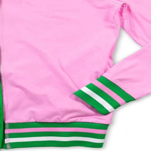 Pull cardigan tricoté à manches longues College University - Product Image 2