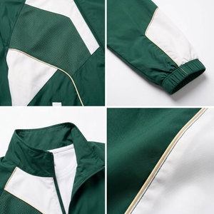 ชุดเซ็ตเสื้อฮู้ดดี้ซิป 2 ชิ้น กันน้ำ พร้อมกางเกงขายาว สำหรับผู้ชาย สีและโลโก้แบบกำหนดเองได้ - Product Image 6