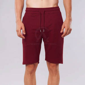 Shorts décontractés pour hommes en mélange de coton, offrant un confort léger et une coupe décontractée, idéal pour les promenades en plein air, avec un look simple et épuré. - Product Image 4