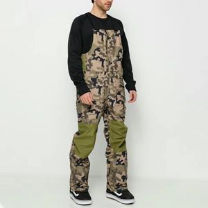 Pantalon de ski coupe-vent camouflage avec logo personnalisé, salopette de neige sublimée - Tex imperméable respirant 1800g, vêtements de ski unisexes - Product Image 4