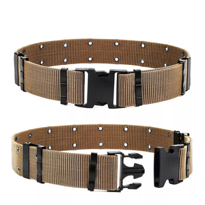 Cinturón Táctico Estable con Hebilla de Liberación Rápida, Personalizado, de Alta Calidad, Color Marrón, Nuevo 2026, Cinturón de Seguridad Estable para Hombre - Product Image 5