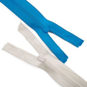 Wholesale Custom Color #5 Nylon Open End <b>Zipper</b> Auto Lock <b>Zipper</b> for Jacket Coat Garment Front Fly - Product Image 5