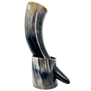 Cuerno de Animal Tallado con Forma Geométrica, Material Orgánico Duradero, para Manualidades Navideñas Kiswah KC-DH-455 - Product Image 1