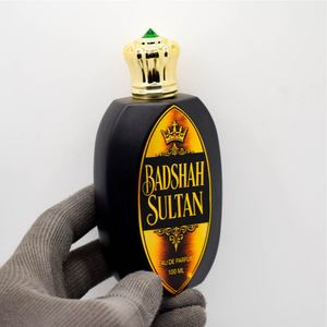 Premium Custom Perfume <b>Labels</b> | Waterproof Embossed Gold Foil Vinyl Stickers with Strong Adhesive for Fragrance <b>Packaging</b> - Product Image 1