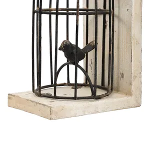 Handmade Metal Book Stand Elegant Reading Holder for Home Library ShelfModern Handmade <b>Stone</b> Eco-Friendly Wall Mount Bookends - Product Image 5