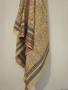 Sarong estampado a mano, sarong estampado Bagru, sarong de algodón, pareo para mujer, bufanda hecha a mano, dupatta de algodón, pareo estampado Jaipuri - Product Image 4