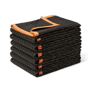 Couvertures de déménagement en polyester non tissé de luxe, fabriquées à la machine, avec logo personnalisé, pour la protection des meubles, antistatiques de qualité supérieure, vente en gros - Product Image 4