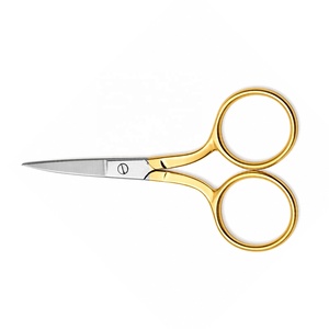 Tijeras profesionales para cortar el pelo de las cejas, herramienta de recorte de precisión de acero inoxidable, alta calidad - Product Image 2