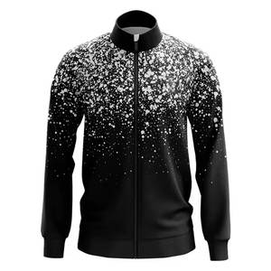 Veste polaire multi-poches pour hommes, en toile, col montant, logo personnalisable, haute qualité, imperméable et coupe-vent - Product Image 1