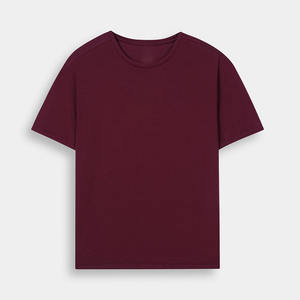 Produits les plus vendus au Pakistan T-shirt en coton bordeaux tendance Tissu doux pour la peau Nouvelle mode pour hommes T-shirts légers pour hommes - Product Image 6