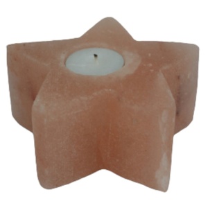 Disfrute de la belleza de su hogar con el candelita de sal en forma de estrella del Himalaya de la mejor calidad de Sian Enterprises - Product Image 4