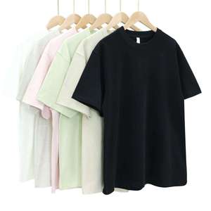 T-shirt tendance streetwear de haute qualité, coupe slim, col rond, manches courtes, personnalisable avec logo, fabrication sur mesure, vente en gros. - Product Image 1