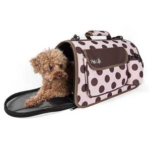 Airline Approved Casual <b>Pet</b> <b>Carrier</b> Folding Zippered Design for Easy Travel - Product Image 1