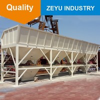 Système de dosage entièrement automatique de ciment et de sable Zeyu Zhonggong PLD1200 pour centrale à béton