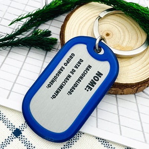 תג כלב מותאם אישית טלפון שם כלב גדול חרוט - Product Image 2