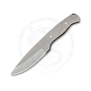Cuchillo de Caza con Hoja en Blanco, Cuchillos de Acero de una Sola Pieza Forjados a Mano, Hoja de Cuchillo de Acero Inoxidable de Alta Calidad - Product Image 2