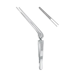 Instruments chirurgicaux en acier inoxydable pour otologie, forceps auriculaires Jansen de différentes tailles, à commande manuelle - Product Image 2