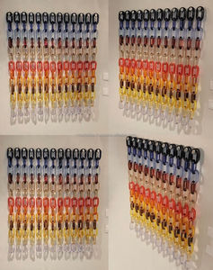 <b>Resin</b> Link Chain Home Decoration Hanging Wall Bedroom Decor Handmade Stylish Interior Wall Art NOORBABA - Product Image 4