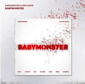 BABYMONSTER 1er mini-album [BABYMONS7ER] version photobook KPOP Groupe d'idoles coréennes Album officiel CD de collection Cadeau pour les fans Pop - Product Image 1