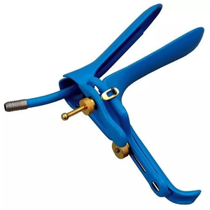 Espéculo LLETZ LEEP Pederson Recubierto de Azul Premium, Aislado, de Acero Inoxidable Reutilizable, Instrumentos Quirúrgicos OB/GYN, Certificado CE ISO - Product Image 2