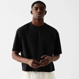 T-shirt de style streetwear hip-hop de qualité supérieure, respirant, épais, design premium, OEM, grandes tailles. - Product Image 3