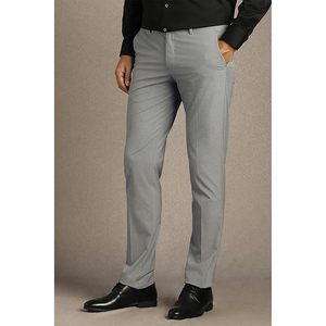 Pantalón Formal de Hombre, Corte Slim Fit, Cintura Media, Tela Premium, Diseño a Cuadros - Product Image 2