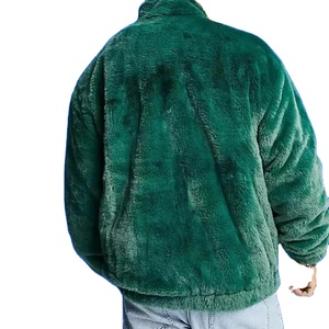 Thermal Men Jackets Winter Sweatshirt Half Zipper High Collar <b>Plush</b> Keep Warm Jacket Men Winter Hoodies Loose Pullover - Product Image 1