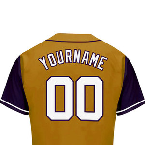 เสื้อเบสบอลพิมพ์ลายซับลิเมชั่นคุณภาพสูงราคาส่ง ขายดี สไตล์ใหม่ เสื้อเบสบอลพิมพ์ลายเย็บติด - Product Image 5