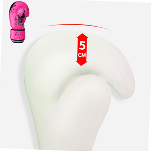 Gants de boxe sportifs haut de gamme - Équipement de sparring à rembourrage multicouche pour l'entraînement professionnel - Product Image 4