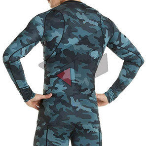 Rashguard à manches longues, best-seller, dernier design, vêtements MMA, couleur unie. - Product Image 6