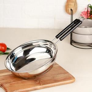 Sartén Antiadherente de Acero Inoxidable, Compatible con Inducción, con Mango Ergonómico, Utensilios de Cocina - Product Image 5