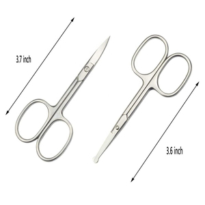 Ciseaux à cuticules auto-affûtants, lame courbée en acier inoxydable trempé pour une conservation durable des bords, prix compétitif - Product Image 2