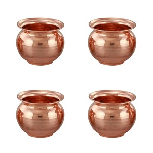 กล่องของขวัญพกพาทำมือลายทองแดงดีไซน์เนอร์ ปูจา โลตา คาลาช - Product Image 3