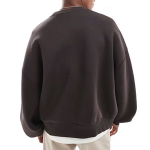 Sudadera de Cuello Redondo para Hombre, de Alta Calidad, Mezcla de Algodón Resistente, Estilo Casual Urbano, Ropa al por Mayor - Product Image 3