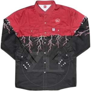 Chemises FR pour hommes, boutons-pression, 7,5 oz, résistantes à l'eau, ignifuges, respirantes, en coton, pour le soudage, vêtements de sécurité industriels pour hommes - Product Image 1