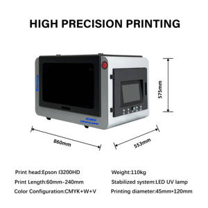 ST High Speed Drink Can Aluminum <strong>Bottle</strong> <strong>Printing</strong> Cylinder Printer360 Degrees Seamless Printer Supports Small-batch Customization - Product Image 6