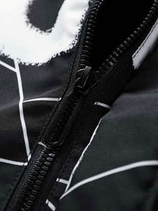 Veste Softshell Homme Élégante à Col Montant Zippé, Manches Longues, Respirante, Chaude, pour la Ville et la Randonnée Hivernale - Product Image 4