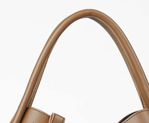 Women's Classic Genuine Leather Hobo <b>Bag</b> Brown Color Two Handles Open Top Design Soft Texture Daily Use - Product Image 6