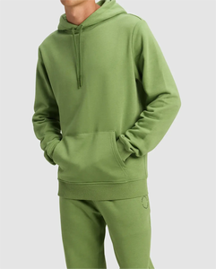 Sweat à capuche zippé pour homme, coupe classique, en polaire douce, avec poche kangourou, logo personnalisé brodé, impression personnalisée - Product Image 5