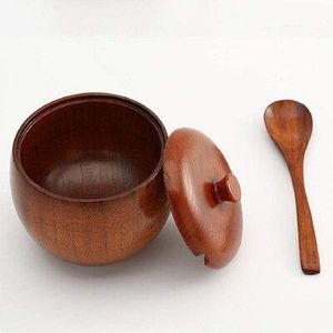 Azucarero de Madera Moderno con Acabado Quemado, Tamaño Personalizado, Duradero, con Tapa para Conservar la Frescura, Utensilios de Cocina para Servir y Almacenar Alimentos - Product Image 4