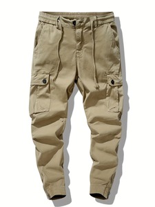 Extreme <b>Brown</b> <b>Men's</b> <b>Cargo</b> Pants Lightweight Tactical Outdoor Hiking Hunting and Outdoor Activities Printed Breathable Cotton - Product Image 1