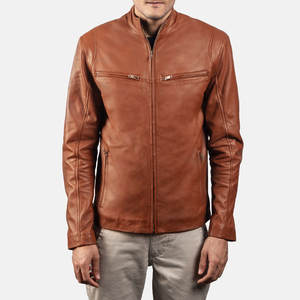 Blouson en cuir de moto sur mesure de haute qualité pour la conduite, vente en gros - Product Image 5