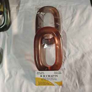 Arte Decorativo de Pared con Eslabones de Cadena de Resina de Gran Tamaño para Interiores Modernos de Hogares y Oficinas - Product Image 4