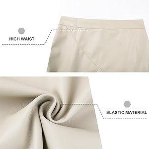 Minifalda de Cuero Genuino para Mujer, Calidad Premium, Diseño de Cintura Alta con Cierre, Tallas y Colores Personalizados, Venta al Por Mayor Directa de Fábrica OEM - Product Image 4