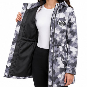 Abrigo Parka Cortavientos para Mujer con Capucha Decorada, Bolsillos Multifuncionales y Forro Cálido de Primera Calidad para Clima Frío - Product Image 6