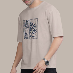 T-shirt imprimé confortable de haute qualité, coupe ample, t-shirt graphique de qualité supérieure, 100% coton, collection été, t-shirt pour homme - Product Image 2