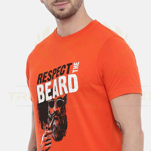 Camiseta Casual de Algodón para Hombre, Cuello Redondo, Manga Corta, Corte Regular, Color Gris - Product Image 4