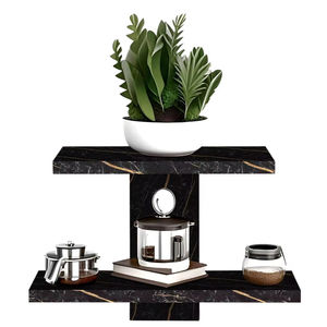 Étagère murale en bois pour salon |   Étagère au design unique en forme d'arbre, finition mate, pour organiser le bureau, la cabine, la cuisine - Product Image 1