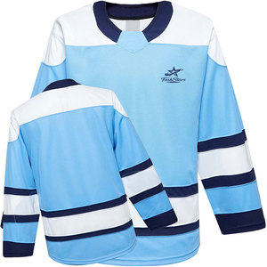Camiseta de Hockey sobre Hielo de Manga Corta, Ligera y Transpirable, Estampada, Personalizable, Talla Adulto, Precio Razonable, Venta al Por Mayor - Product Image 3